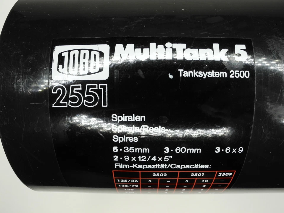 (LEER!!!) Tanque JOBO 2551 para sistema de tanques 2500 con tapa dentada Foto 2 de 4