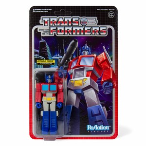 Transformers ReAction Optimus Prime Figure by Super7