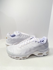 nike tn white leather