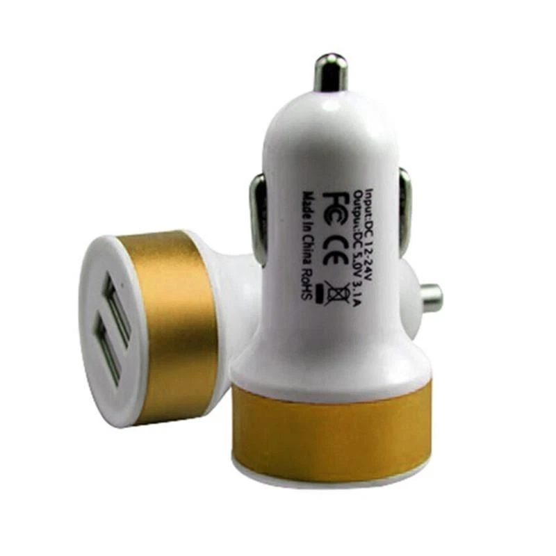 ОПТОВЫЙ ЛОТ из 100 ДВОЙНЫХ ДВОЙНЫХ USB-ПОРТОВ автомобильных зарядных устройств для iPhone УНИВЕРСАЛЬНЫХ 2.1A - Изображение 3 из 4