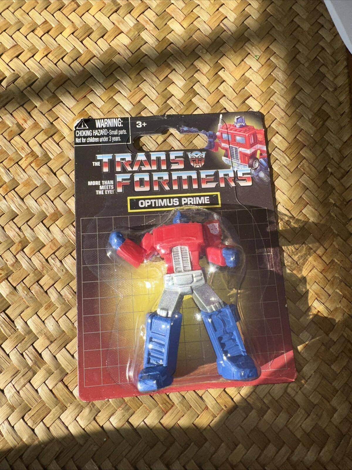 Transformers Optimus Prime Mini Toy Figure Hasbro New, Set Of 2