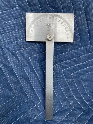 Protractor, No. 17 General Hardware Mfg. Co., Inc., Stainless Steel Tool USA