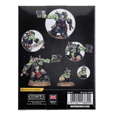 Gorzag Gitstompa and Nikkit Ork Warhammer Commemorative Series WD