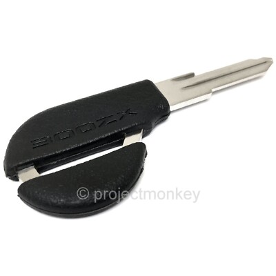 OEM Nissan 90-96 300ZX Z32 Master Ignition Uncut Key Blank Black