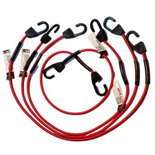 4x Spanngummi 100 cm mit Haken Toso Expander Spanngurt Gep&auml;ck Motorrad Fahrrad