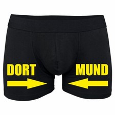 Boxer uomo uomo frasi divertenti lì bocca Dortmund motivi giallo nero