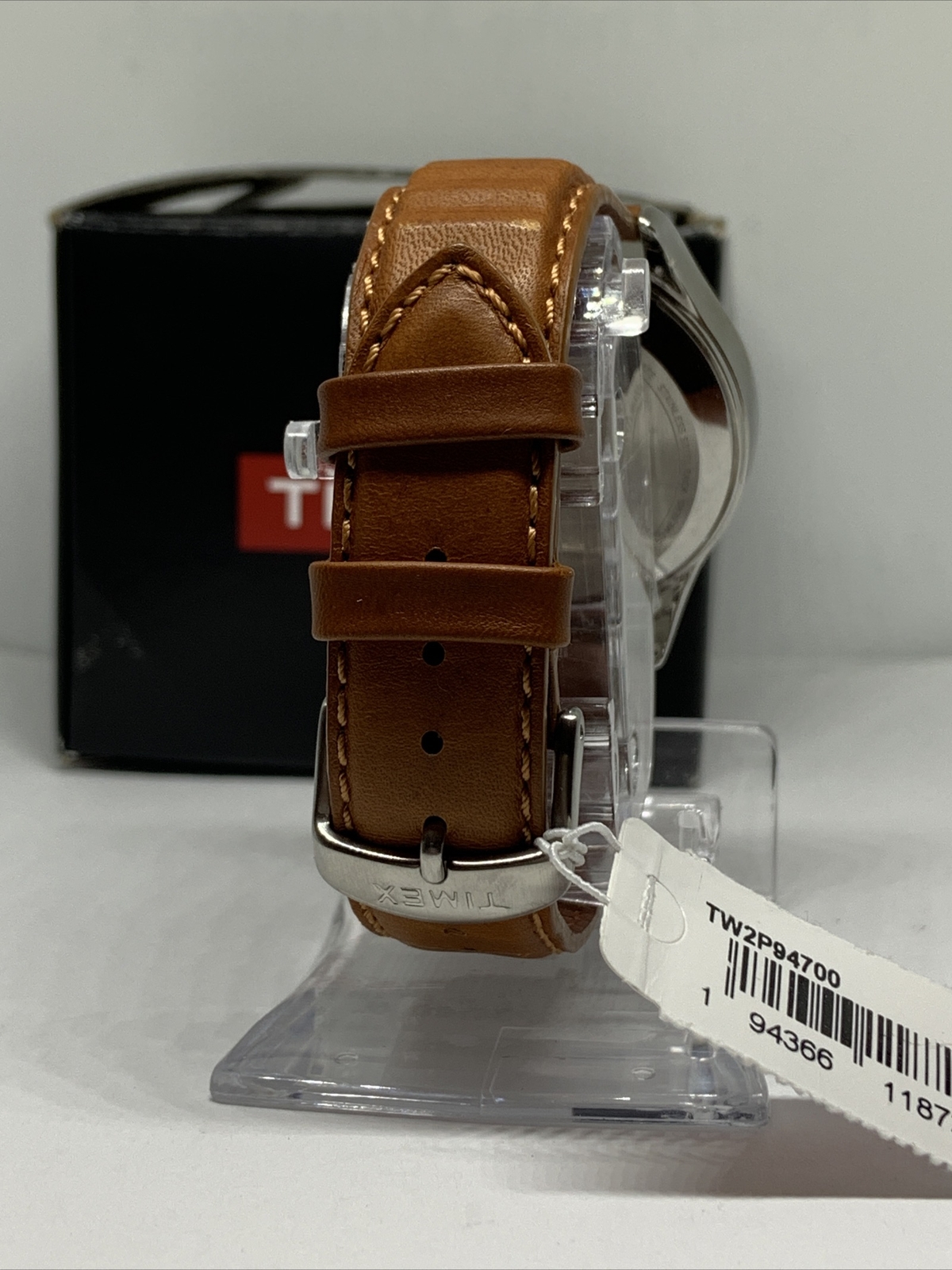 Timex M328 IQ+ TWG013600 Womens Brown Leather Intelligent Quartz 