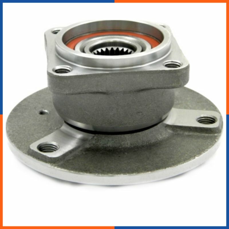Moyeu de roue arrière pour SMART Fortwo 2072V010 en acier renforcé à 3 trous