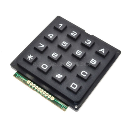 4 x 4 Matrix Array 16 Keys 4*4 Switch Keypad Keyboard Module for Arduino NEW