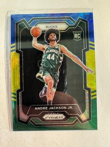 K212,186 - 2023-24 Panini Prizm Choice Blue Yellow Green #131 Andre Jackson Jr.