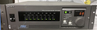 Sony SDDS Digital Film Sound Decoder Model: DFP-D2000, Modified  See Photos Plea
