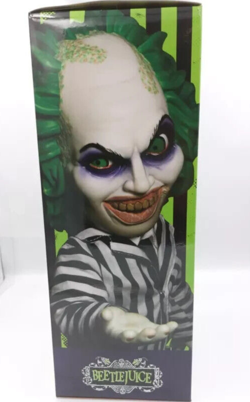 Mezco Designer Series BEETLEJUICE Mega Scale MDS Figure with Sound
