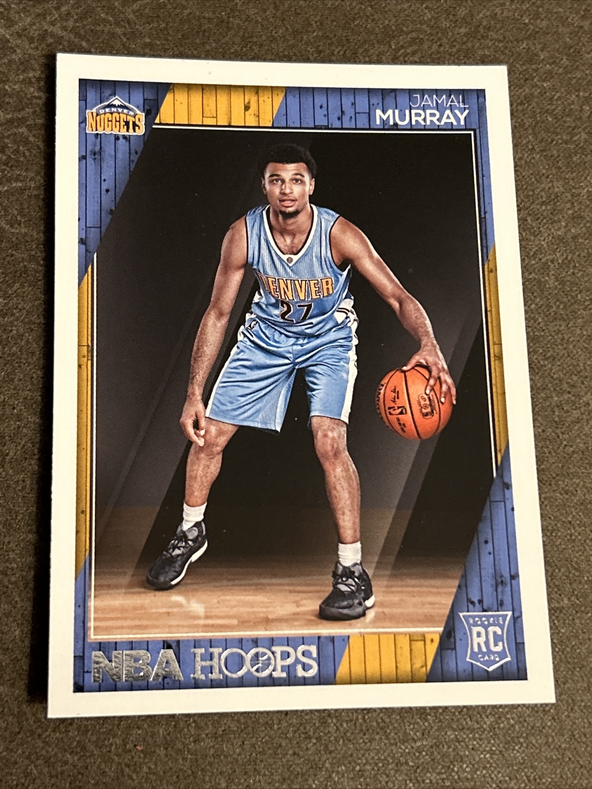 JAMAL MURRAY 2016-17 Panini NBA Hoops #267 Rookie RC Denver Nuggets