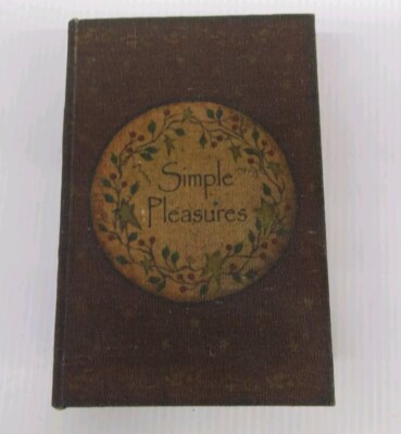 Primitive Simple Pleasures Nested Book Boxes Storage Jewlery Stash Box 8''