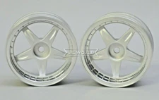 Kawada 1/10 Car Wheels 5 STAR PLATED Narrow SET (2PCS) 26mm #TU35P