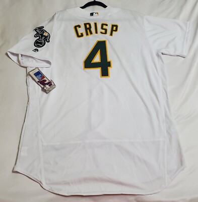 Majestic AUTHENTIC 50 2XL OAKLAND A'S COCO CRISP FLEX BASE ON