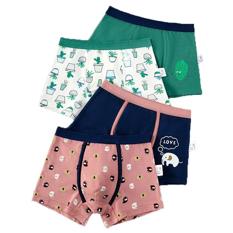 Soft Quality 100% Cotton Kids' Underwear Manufacturer - China Kid Underwear  and Children Underwear price