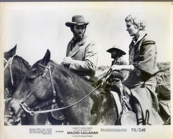 Vintage Photo 1970 David Janssen Jean Seberg in Macho Callahan