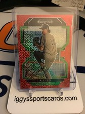 A.J. Izzi RED MOJO PRIZM - 2022 Panini Prizm Draft Picks Baseball