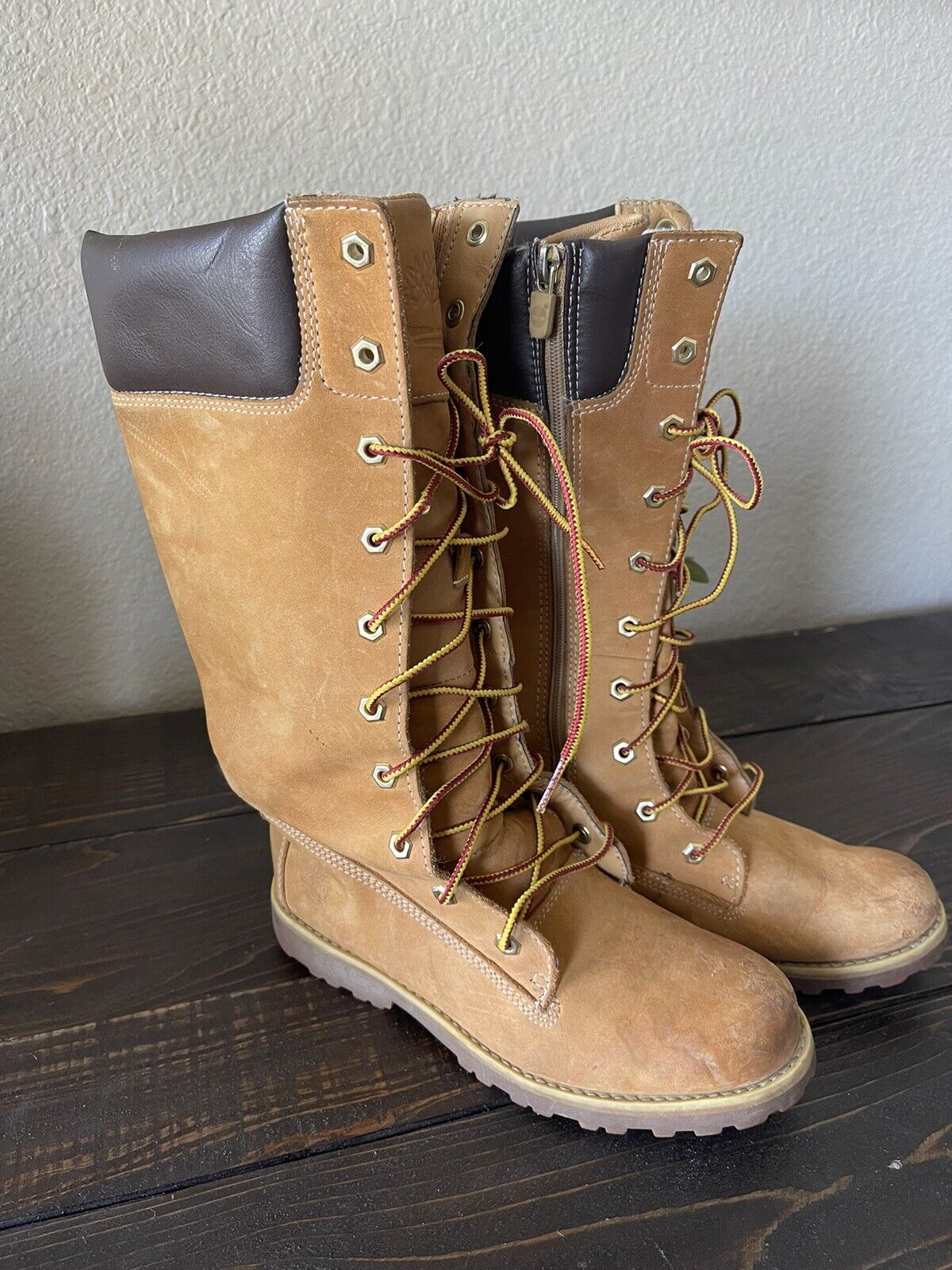 lección Hablar con Flor de la ciudad Timberland Asphalt Trail Lace Up Side Zip Boots Childrens Shoes 83980 size  4 | eBay