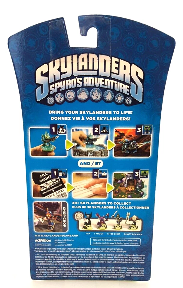Chop Chop Skylanders Spyro's Adventure 2011 Activision See Description - Imagem 2 de 4