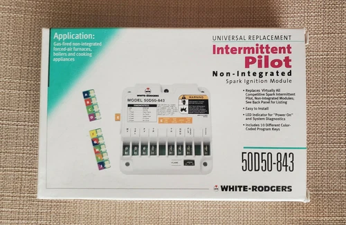 White Rodgers 50D50-843 Intermittent Pilot Spark Ignition Module. Brand New!