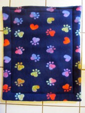 Large Refillable Fleece Cat Kitty Catnip Pad Mat Toy Organic Cat Nip Handmade