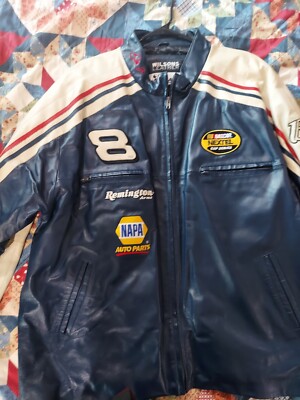 WILSONS LEATHER ジャケット DODGEロゴ NASCAR CHASE AUTHENTICS WILSONS LEATHER NASCAR DALE EARNHARDT JR