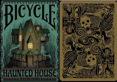 Bicycle Haunted House Playing Cards