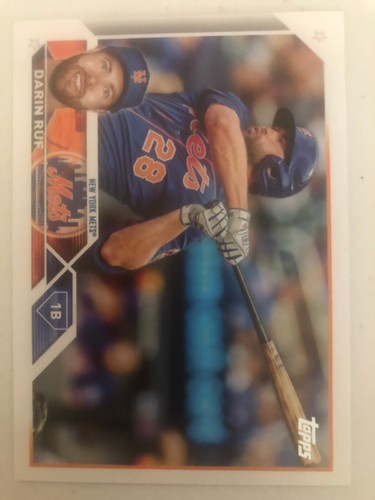 2023 Topps Darin Ruf New York Mets Baseball Card #70 | eBay