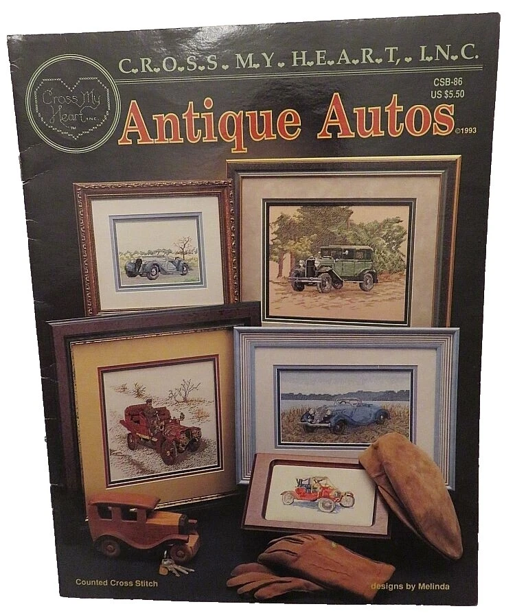Antiques & History Cross Stitch Pattern Booklets Media