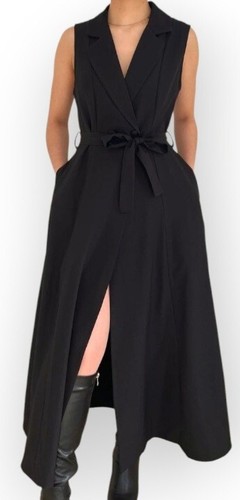 Combinaison-pantalon avec ouverture d'entrejambe en résille Noir