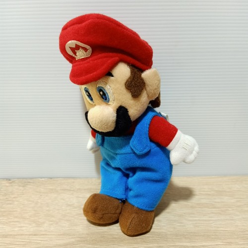 Super Mario Party 5 MP5 Sanei Hudson Soft 2003 Beanbag Plush Toy Doll S Size 8" - 第 4/11 張圖片