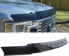 Black Hood Deflector Bug Shield Guard for 2017-2022 Ford F250 F350 Super Duty
