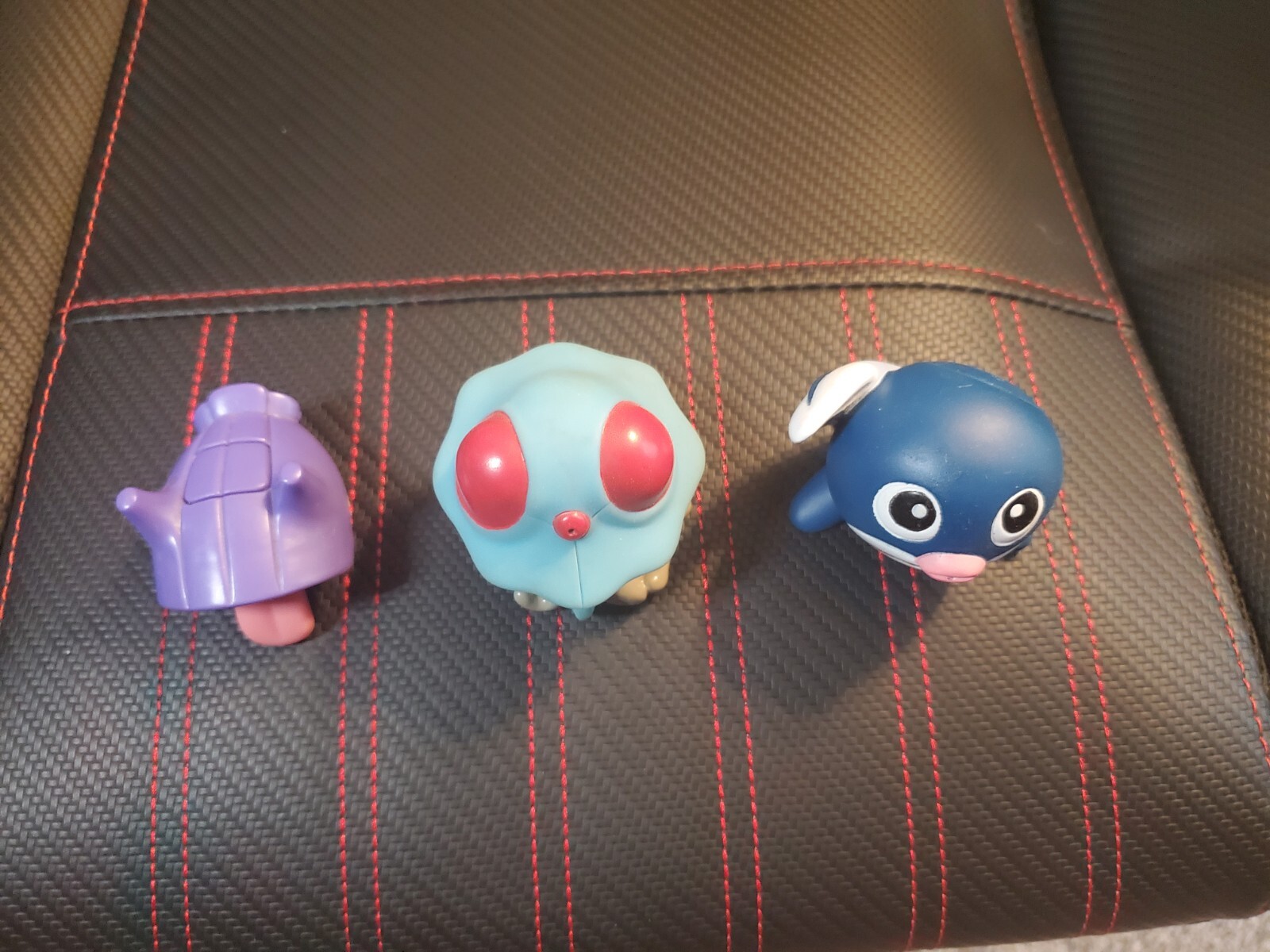 POKEMON 1999 BURGER KING Lot Of 3 Water Squirter TOYS Shelder Poliwhirl Tentacru