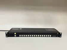 Harris Leitch RCP-16X1P  1RU 16x1 Programmable Pushbutton Remote Panel