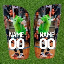 Custom Adult Kids Shinpads Football Personalised Shin Pads Clubs Grassroots