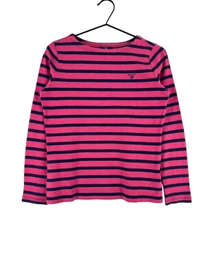 Gant Pull À Col Rond Rayé Pour Fille Taille 13-14 Ans - Photo 1/4
