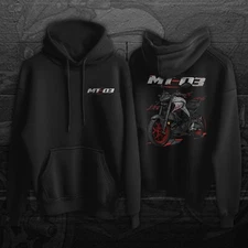 Motorcycle Hoodie for Yamaha MT-03 2020-2025 Enthusiasts and Riders
