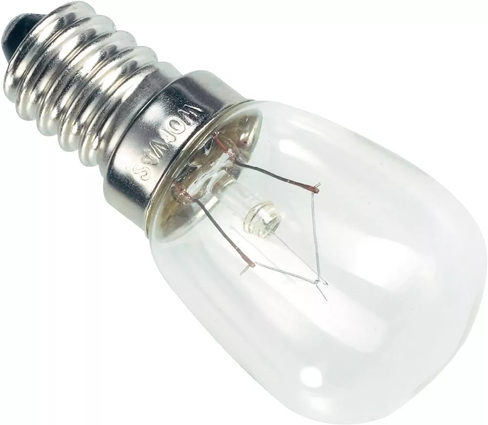 2x ELECTROLUX WESTINGHOUSE FRIDGE LIGHT BULB GLOBE 25W E14 1451284 WTM3300PB