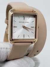 Michael Kors MK2826 Drew Blush Pink Leather Double Wrap Rose  display picture 1
