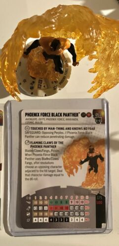 Marvel HeroClix Black Panther Phoenix Force Black Panther #051 Chase