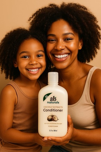 AB Naturals Coconut Conditioner | 17,5oz | Feuchtigkeitsspendend | Hergestellt in den USA - Bild 5 von 9