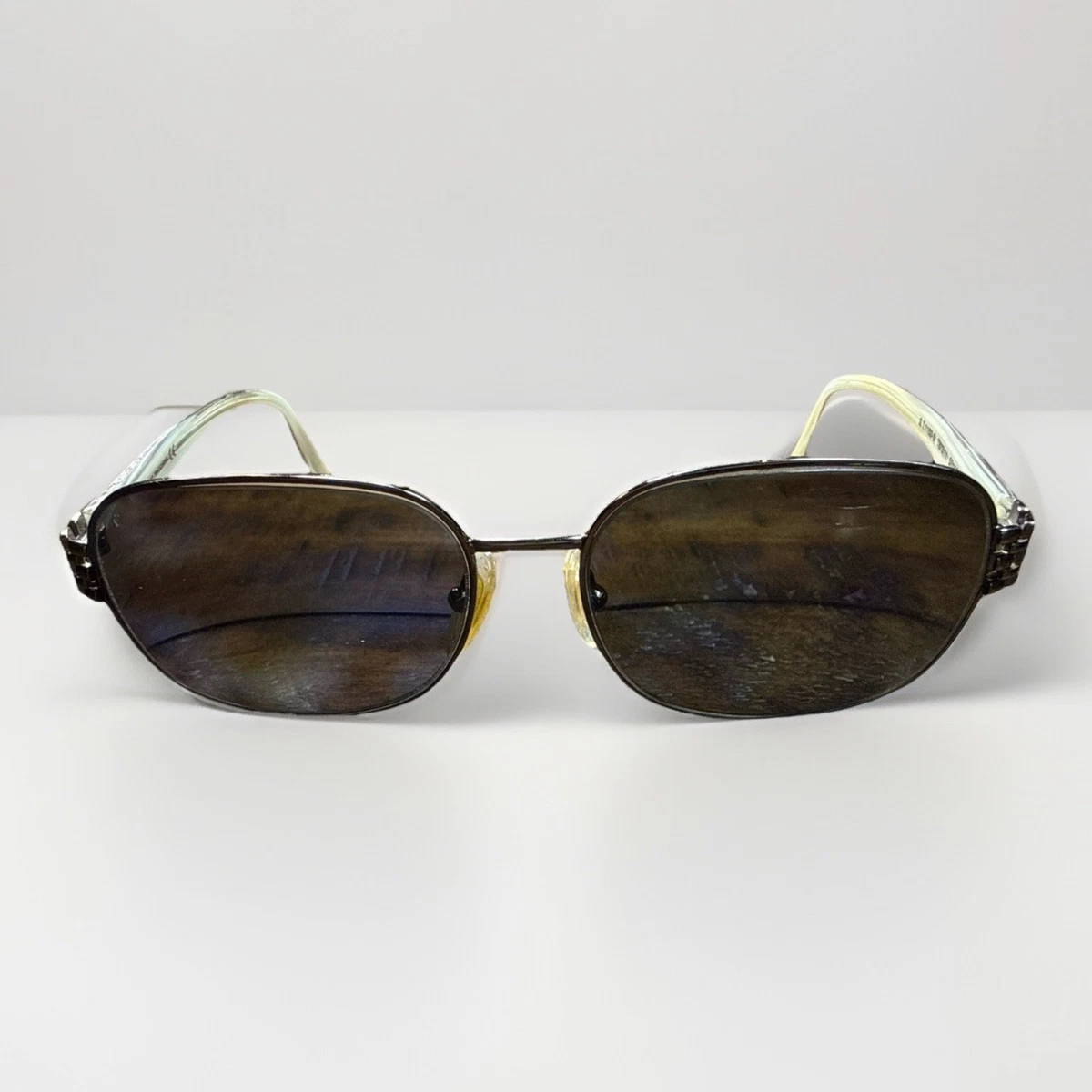 Sergio Tacchini Black Oval Women\'s Sunglasses with Green Case Sergio Tacchini ST 1005 Black Gold Round Sunglasses Frames  main image 3