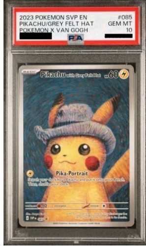 Pikachu with Grey Felt Hat — Scarlet & Violet Promo