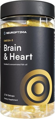 NEUROPTIMA  Omega-3 Fish Oil   1800mg EPA & DHA Per Serving, 30 Servings   Suppo