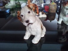 porcelain dog figurine used