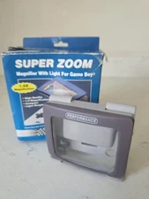 Vintage Nintendo Game Boy Performance Super Zoom Magnifier & Light Original Box