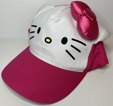 Hello Kitty Girls' 3D Baseball Cap Hat Youth Girls Size