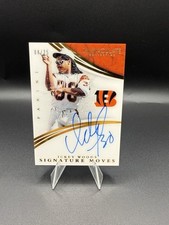 2015 Immaculate Ickey Woods Signature Moves Auto /25 On Card Bengals Ickey Shuff